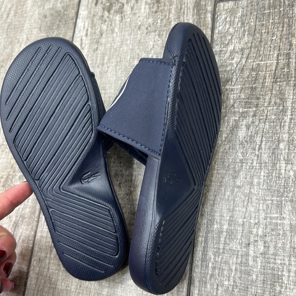 Lacoste Kids Slide / Slipper / Sandal -  New - Picture 3 of 5